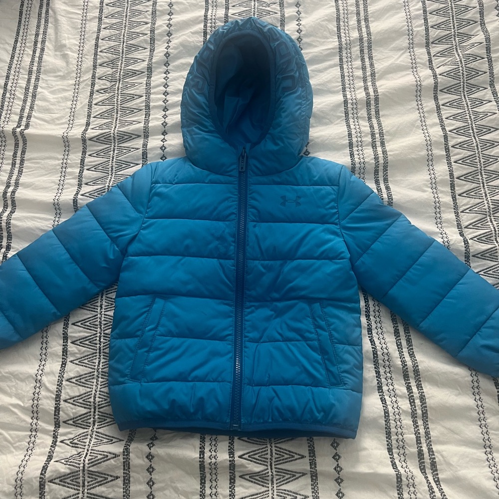 Toddler Under Armour Blue Puffer Jacket
